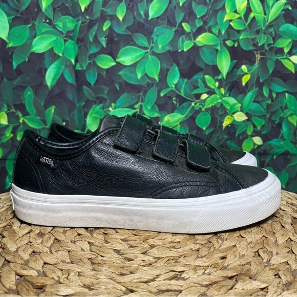 Vans style 23 black silver leather strap - Picture 1 of 7